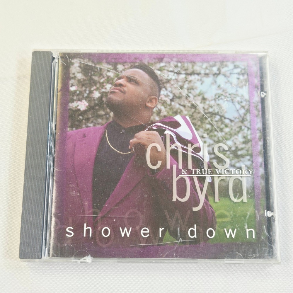 Chris Byrd Shower Down CD Music 1996 Purple Gospel Pulse Records